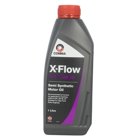 Слика на Моторно масло COMMA X-FLOW F 5W30 SEMI.1L за  мотор Kawasaki KLR KLR 650 - 42 kоњи бензин