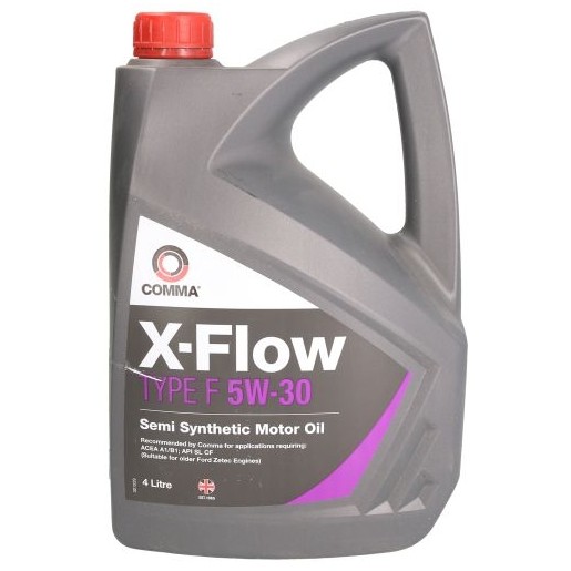 Слика на Моторно масло COMMA X-FLOW F 5W30 SEMI.4L