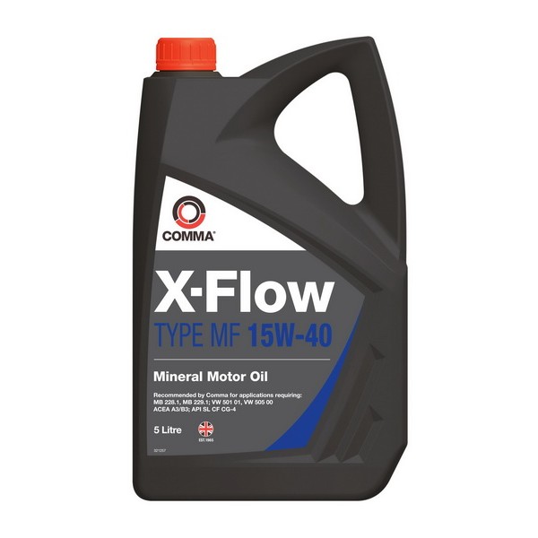 Слика на Моторно масло COMMA X-FLOW MF 15W40 MIN. 5L за  мотор Aprilia Atlantic 500 (PT) - 39 kоњи бензин