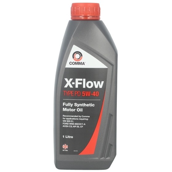 Слика на Моторно масло COMMA X-FLOW PD 5W40 SYNT. 1L за  Ford Escort 7 (gal,aal,abl) 1.8 16V - 115 kоњи бензин