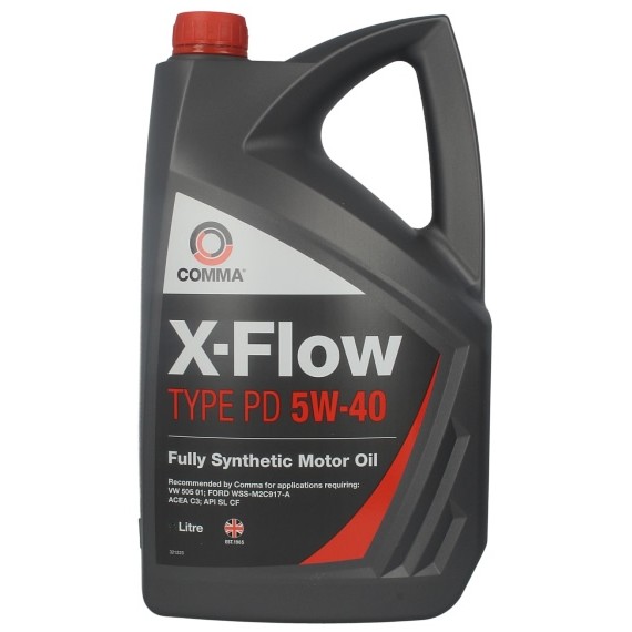 Слика на Моторно масло COMMA X-FLOW PD 5W40 SYNT. 4L за  камион Isuzu N Series NKR 85EA, NLR 85AL, NLR 85L, NNR 85L, NPR 85G, NPR 85L - 150 kоњи дизел