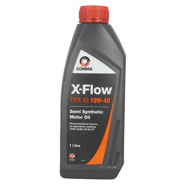 Слика на Моторно масло COMMA X-FLOW XS 10W40 SEMI. 1L за  мотор Aprilia RSV 1000 R (RR) - 143 kоњи бензин