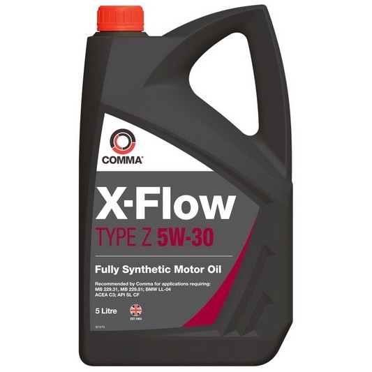 Слика на Моторно масло COMMA X-FLOW Z 5W30 SYNT. 5L за  камион MAN F 2000 26.323 FNLC,26.323 FNLLC,26.323 FVLC - 320 kоњи дизел