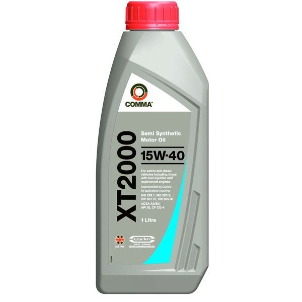 Слика на Моторно масло COMMA XT2000 15W40 1L за  Daihatsu Charade 4 G200,G202 1.3 - 60 kоњи бензин