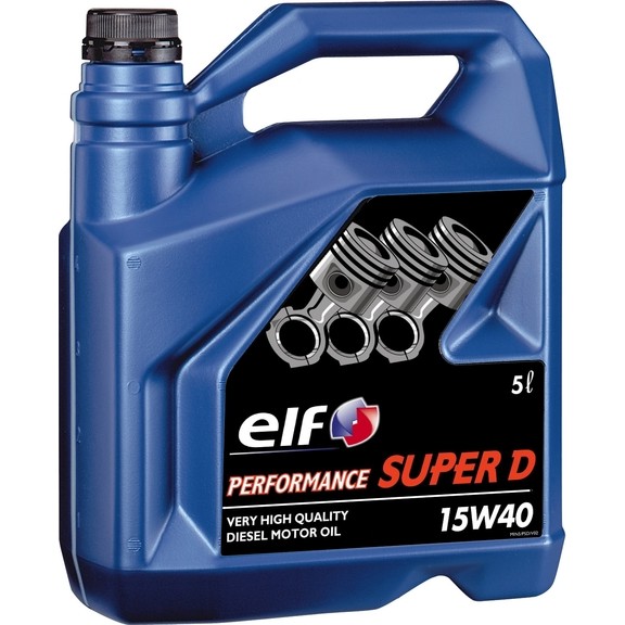 Слика на Моторно масло ELF PERFO SUPER D 5L за  CHEVROLET TAHOE 5.3 Flexfuel - 325 kоњи Бензин/Етанол