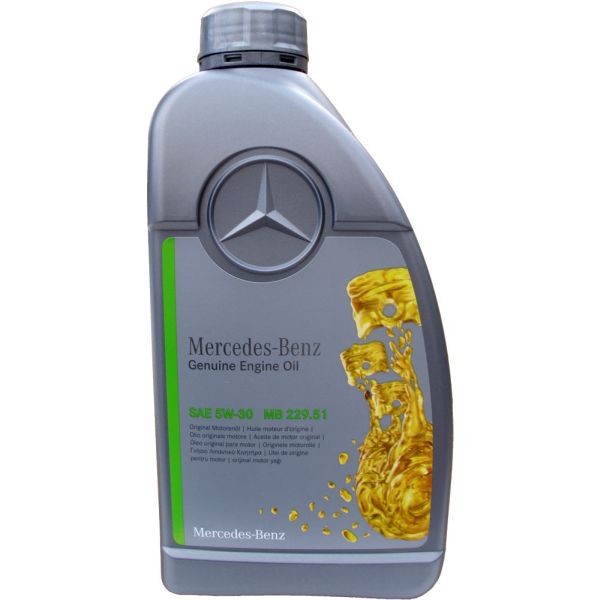 Слика на Моторно масло Mercedes 5w30 1L 000989970101 за  камион Iveco Daily 1 Box 30-8 V (14914111, 14914117, 14914211, 14914217, 14915111, 14 - 84 kоњи дизел
