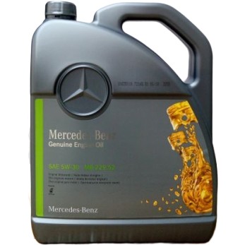 Слика на Моторно масло Mercedes 5w30 5L 000989700613 за  мотор Jawa 361/05 - 18 kоњи горична смес