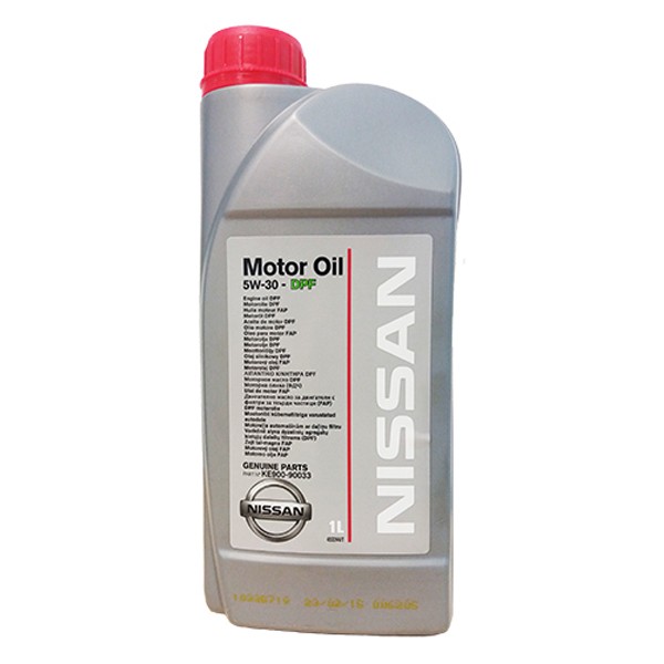 Слика на Моторно масло NISSAN 5W30 DPF 1L за  камион MAN TGA 26.350, 26.360 FDLRS, FDLS, FDRS, FDS, FNHLS, FPHLS, FVHLS - 350 kоњи дизел