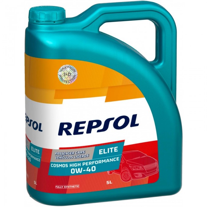 Слика на Моторно масло REPSOL COSMOS 0W40 5L за  Ford Escort 7 Clipper (gal,anl) 1.8 TD - 90 kоњи дизел