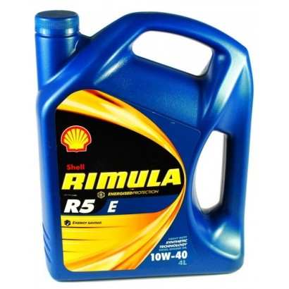 Слика на Моторно масло SHELL RIMULA R5 E 10W40 4L за  камион Isuzu N Series NKR 85EA, NLR 85AL, NLR 85L, NNR 85L, NPR 85G, NPR 85L - 150 kоњи дизел