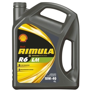 Слика на Моторно масло SHELL RIMULA R6 LM 10W40 4L за  камион MAN TGA 33.430, 33.440 FDLRS, FDLS, FDRS, FDS - 430 kоњи дизел