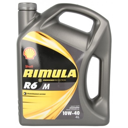 Слика на Моторно масло SHELL RIMULA R6 M 10W40 4L за  мотор Aprilia Pegaso 650 I.E. (RW) - 34 kоњи бензин