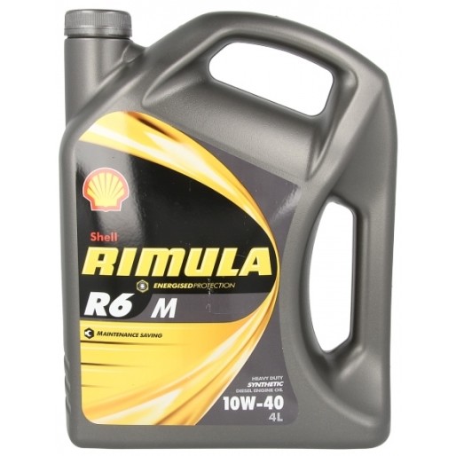 Слика на Моторно масло SHELL RIMULA R6 M 10W40 4L за  камион Isuzu N Series NKR 85EA, NLR 85AL, NLR 85L, NNR 85L, NPR 85G, NPR 85L - 150 kоњи дизел