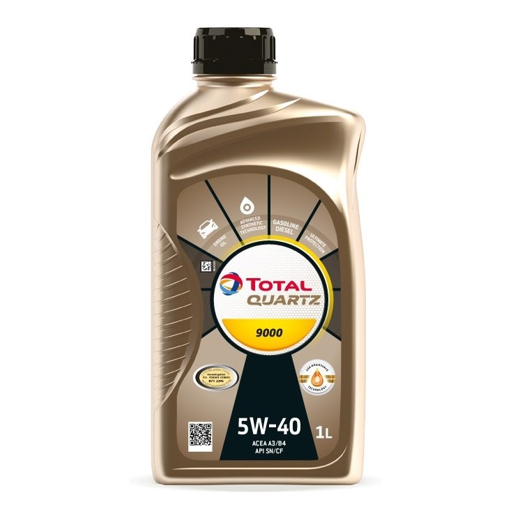 Слика на Моторно масло TOTAL QUARTZ 9000 EN. 5W40 1L за  Volvo V60 2.5 T5 - 253 kоњи бензин