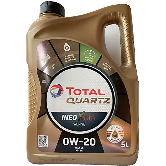 Слика на Моторно масло TOTAL QUARTZ 9000 V-D. 0W20 5L за  Fiat Punto 199 0.9 Bifuel (BYA1_, AYA1_) - 86 kоњи Бензин/Автогаз (LPG)