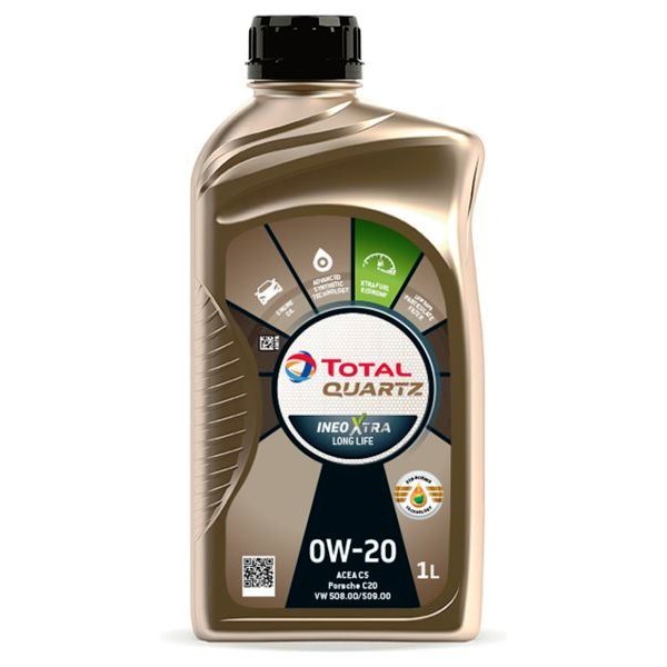 Слика на Моторно масло TOTAL QUARTZ INEO LL 0W20 1L за  Toyota Corolla (E8) 1.6 - 71 kоњи бензин