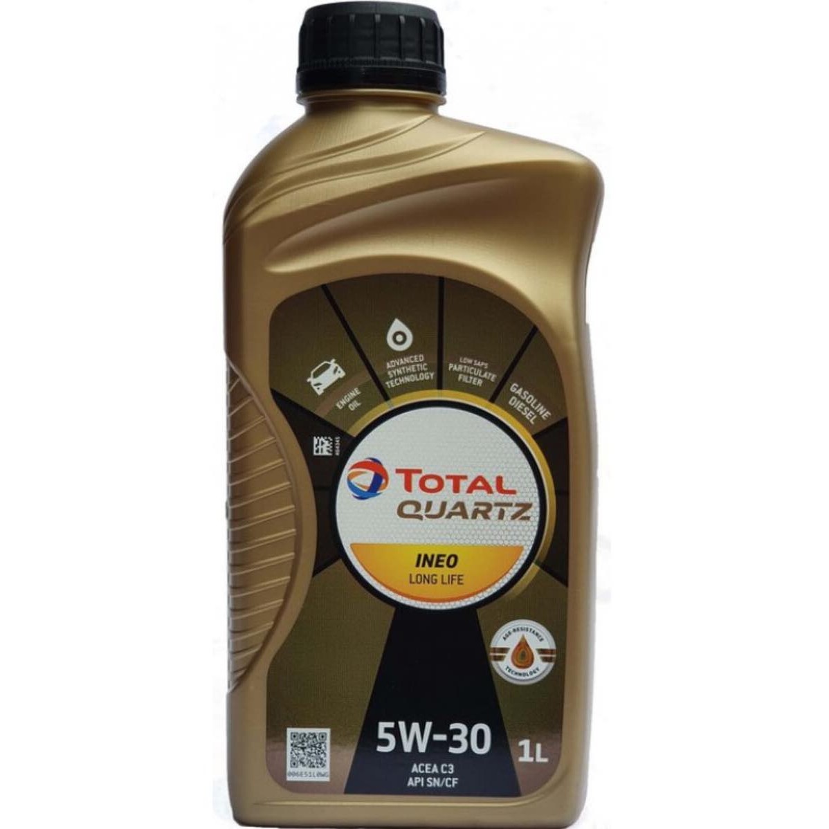 Слика на Моторно масло TOTAL QUARTZ INEO LL 5W30 1L за  Renault Twingo Box (S06) 1.2  (S063, S064) - 55 kоњи бензин