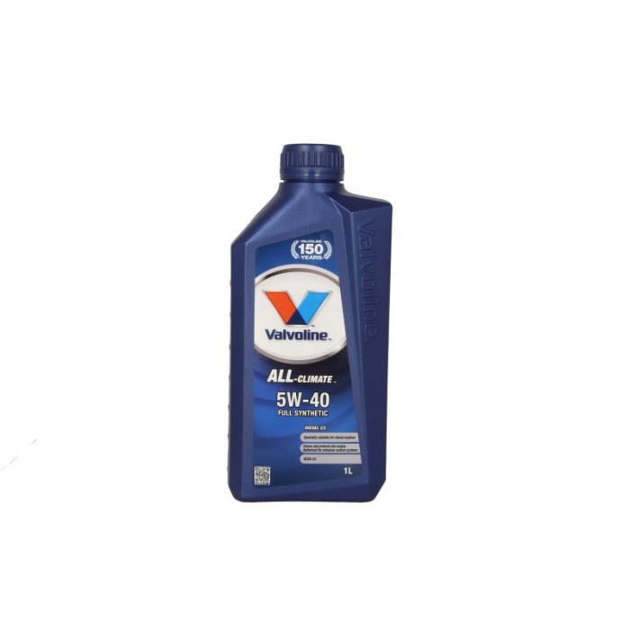 Слика на Моторно масло VALVOLINE ALL CLIM DIES 5W40 C3 1L за  Alfa Romeo MITO (955) 1.3 JTDM - 84 kоњи дизел