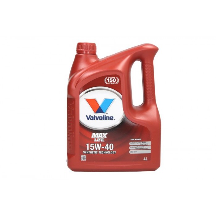 Слика на Моторно масло VALVOLINE MAXLIFE 15W40 4L за  камион Isuzu N Series NKR 85EA, NLR 85AL, NLR 85L, NNR 85L, NPR 85G, NPR 85L - 150 kоњи дизел