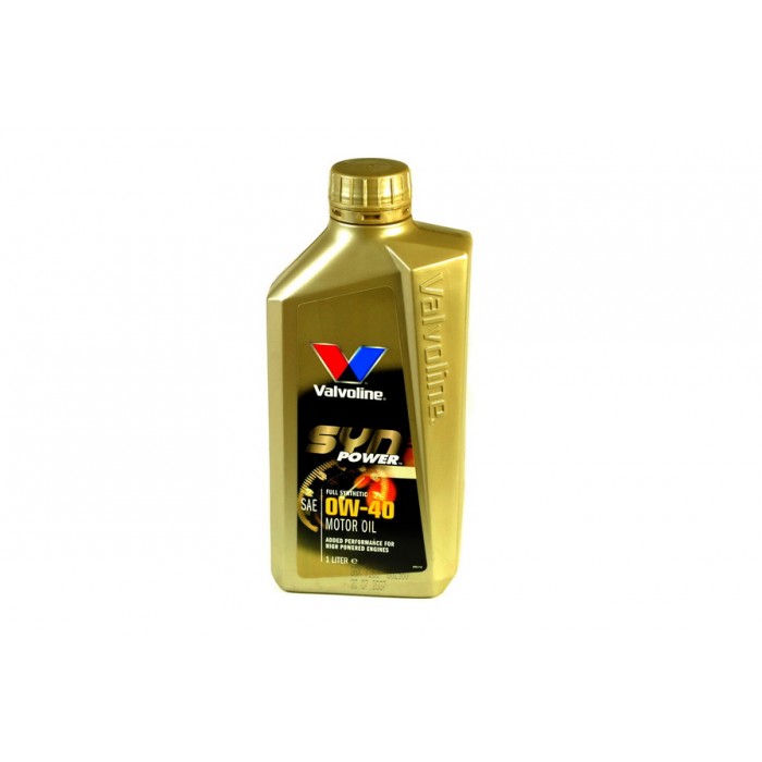 Слика на Моторно масло VALVOLINE SYNPOWER 0W40 1L за  Skoda Yeti (5L) 1.2 TSI - 110 kоњи бензин