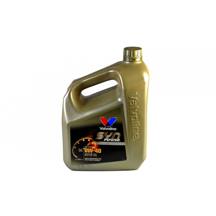 Слика на Моторно масло VALVOLINE SYNPOWER 0W40 4L за  CHEVROLET CORSA Hatchback 1.4 - 92 kоњи бензин
