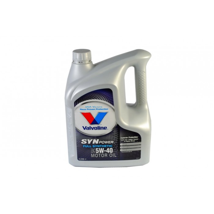 Слика на Моторно масло VALVOLINE SYNPOWER 5W40 4L за  Daihatsu Charade 2 BOX G11 1.0 Duet - 52 kоњи бензин