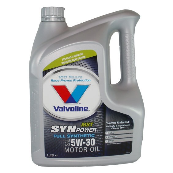 Слика на Моторно масло VALVOLINE SYNPOWER MST C3 5W30 4L за  мотор Aprilia RS 125 Extrema (GS) - 31 kоњи горична смес