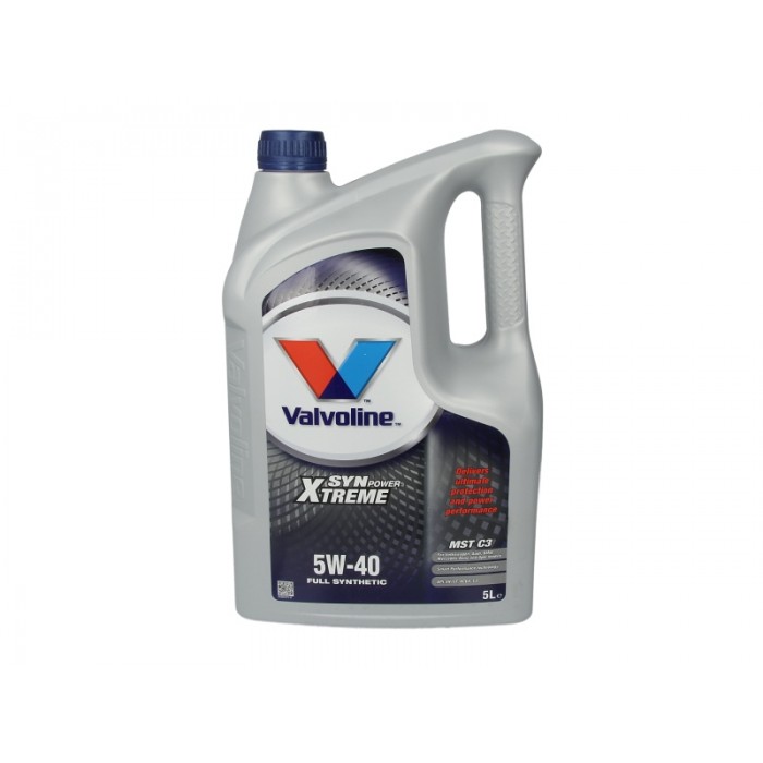 Слика на Моторно масло VALVOLINE SYNPOWER MST C3 5W40 5L за  BMW 1 Cabrio E88 120 i - 170 kоњи бензин