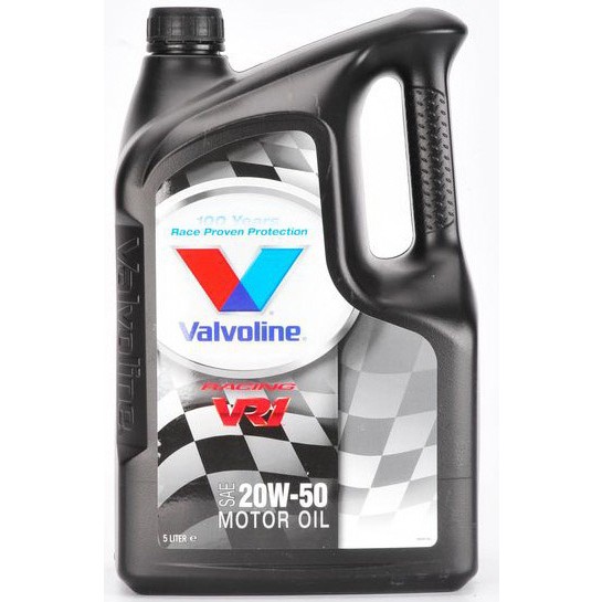 Слика на Моторно масло VALVOLINE VR1 RACING 20W50 5L за  мотор Aprilia Pegaso 650 I.E. (RW) - 34 kоњи бензин