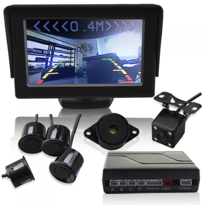 Слика на Парктроник со цветен дисплеј 4,5inch и камера AP PS4TFT35 за  Hyundai Atos (MX) 1.1 - 61 kоњи бензин