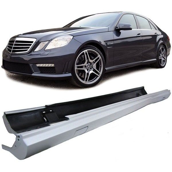 Слика на Прагови за Mercedes W212 E-Class (2009-) - AMG S65 Look AP SSMBW212 за  Mercedes E-class Estate (s212) E 350 CDI 4-matic (212.293) - 265 kоњи дизел