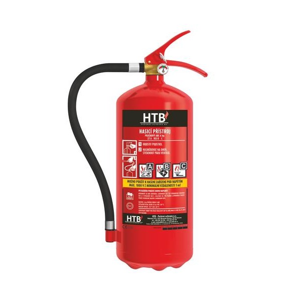 Слика на Прахов пожарогасител за кола 6kg P6F/ETS AP DO VHP6F за  Infiniti Q70 (y51) 5.6 - 422 kоњи бензин