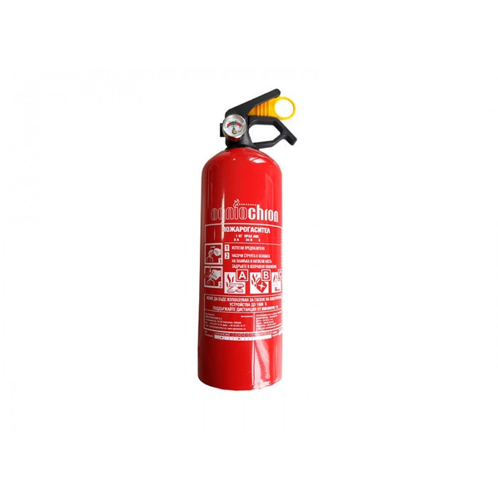 Слика на Прахов пожарогасител с манометър 1кг/ABC AP 50022 за  BMW 1 F21 116 d - 116 kоњи дизел