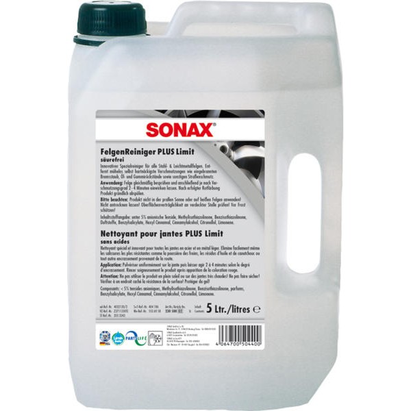 Слика на Препарат за чистење на джанти Xtreme 5 L SONAX AC SX230500 за  Audi A4 Avant (8K5, B8) 1.8 TFSI - 170 kоњи бензин
