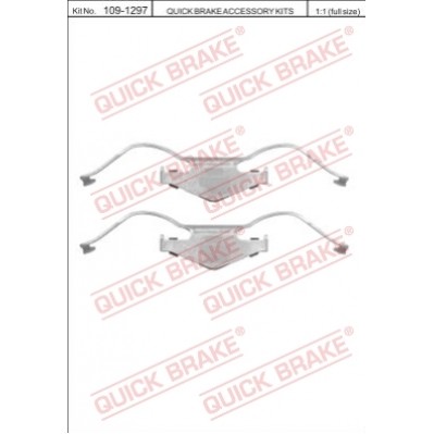 Слика на пружина, спирачен апарат QUICK BRAKE QB109-1297