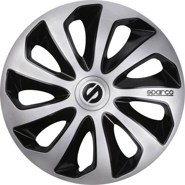 Слика на Раткапни SICILIA 13 сребрени/црни SPARCO SPC1373SVBK за  Lancia Lybra SW (839bx) 1.9 JTD - 116 kоњи дизел