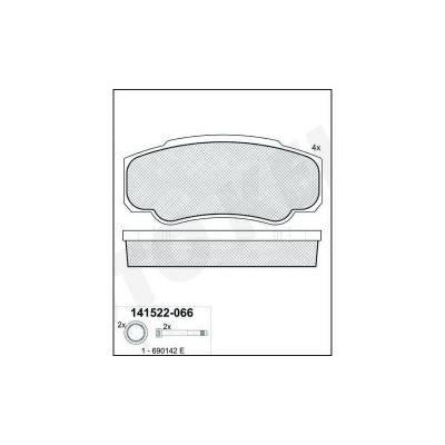 Слика на Решетка за браник STARLINE 14.15.241 за  BMW 5 Sedan E39 535 i - 245 kоњи бензин