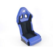 Слика  на Спортски седишта комплет 2 бр. Race 1 with gloss UV Fiberglass Cover FK Automotive FKRSE703/703