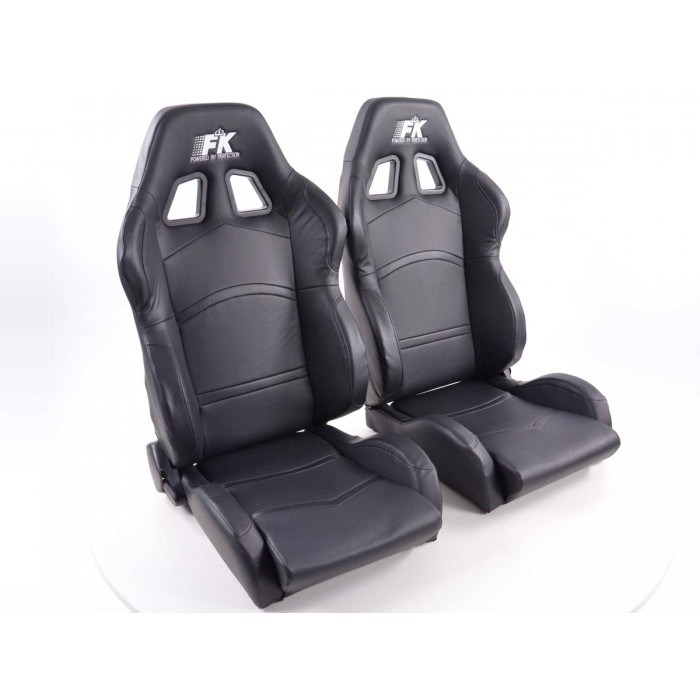 Слика на Спортски седишта комплет 2 бр. Cyberstar со подгрев FK Automotive FKRSE641/643-H за  Seat Inca (6K9) 1.9 TDI - 90 kоњи дизел