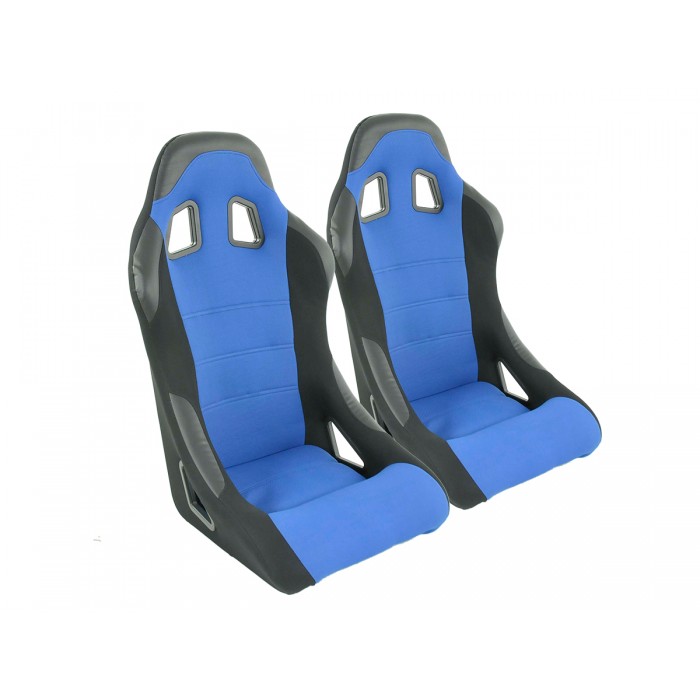 Слика на Спортски седишта комплет 2 бр. Edition 4 плави FK Automotive DP039 за  BMW 3 Sedan E90 325 xi - 218 kоњи бензин