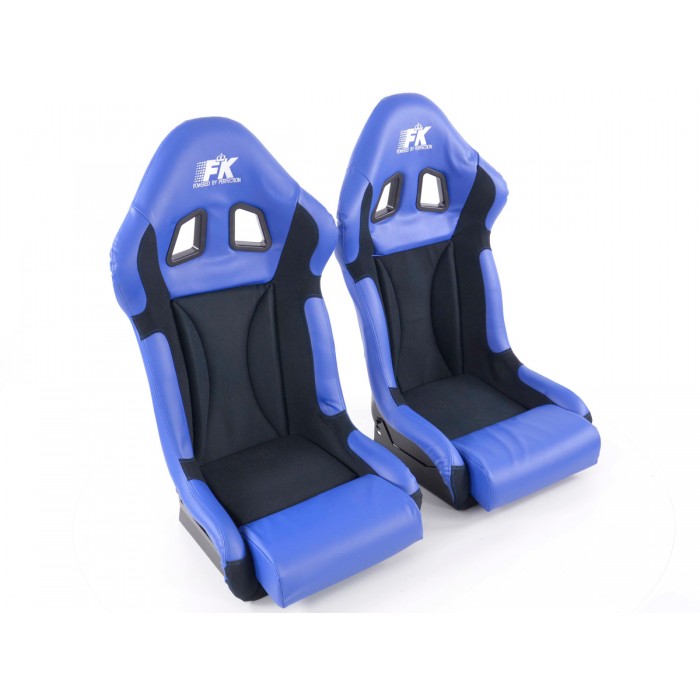 Слика на Спортски седишта комплет 2 бр. Race 1 with gloss UV Fiberglass Cover FK Automotive FKRSE703/703 за  камион MAN SG SG 242,SG 292 - 305 kоњи дизел