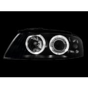 Слика  на Тунинг фарови Angel Eyes Audi A3 (2003-2008) - црни AP SWA07DB