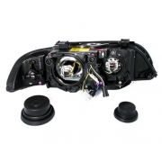 Слика  на Тунинг фарови Angel Eyes BMW E39 (1995-2000) - црни AP SWB07DB