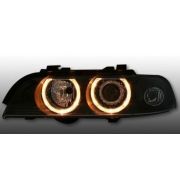 Слика  на Тунинг фарови Angel Eyes BMW E39 (1995-2000) - црни AP SWB07DB