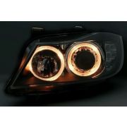 Слика  на Тунинг фарови Angel Eyes BMW E90 (2005-2009) - црни AP SWB12DBL