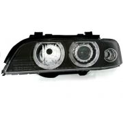 Слика на Тунинг фарови Angel Eyes BMW E39 (1995-2000) - црни AP SWB07DB