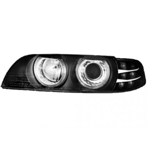 Слика на Тунинг фарови Angel Eyes BMW E39 (95-00) - црни AP SWB07DLB