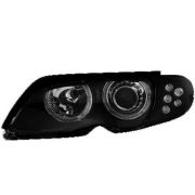 Слика на Тунинг фарови Angel Eyes BMW E46 седан (2001-2003) - црни AP SWB02DLB