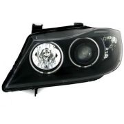 Слика на Тунинг фарови Angel Eyes BMW E90 (2005-2009) - црни AP SWB12EB