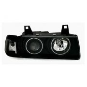 Слика на Тунинг фарови CCFL Angel Eyes BMW E36 (91-99) 4d sedan - црни AP SWB04CCFLB